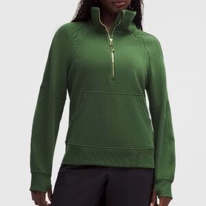 NWT lululemon Scuba Oversized Funnel Neck Half Zip